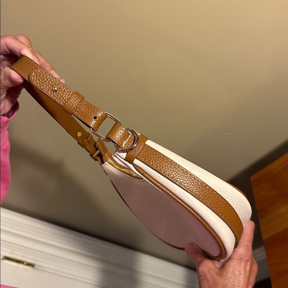 Italian Leather handbag / cross body bag - Picture 6 of 12